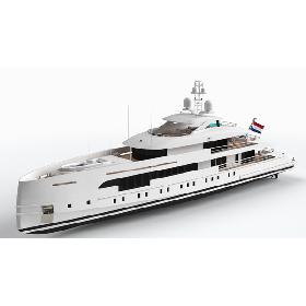 Altea 50m Luxury Yacht Dynamic Simulation 3D